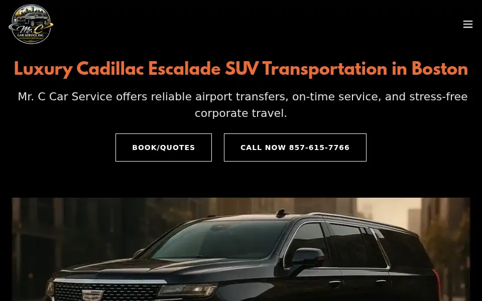 Screenshot of mrccarservice.com