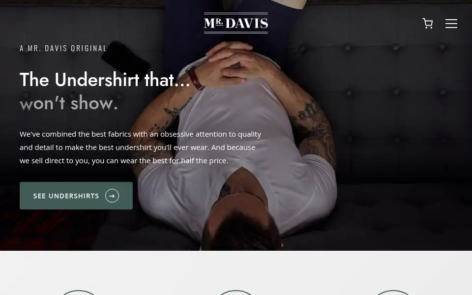 Screenshot of mrdavis.com