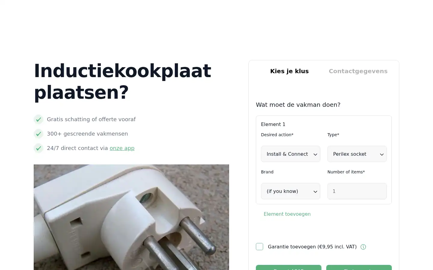 Screenshot of mrfix.nl