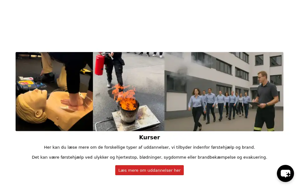 Screenshot of mrkursus.dk