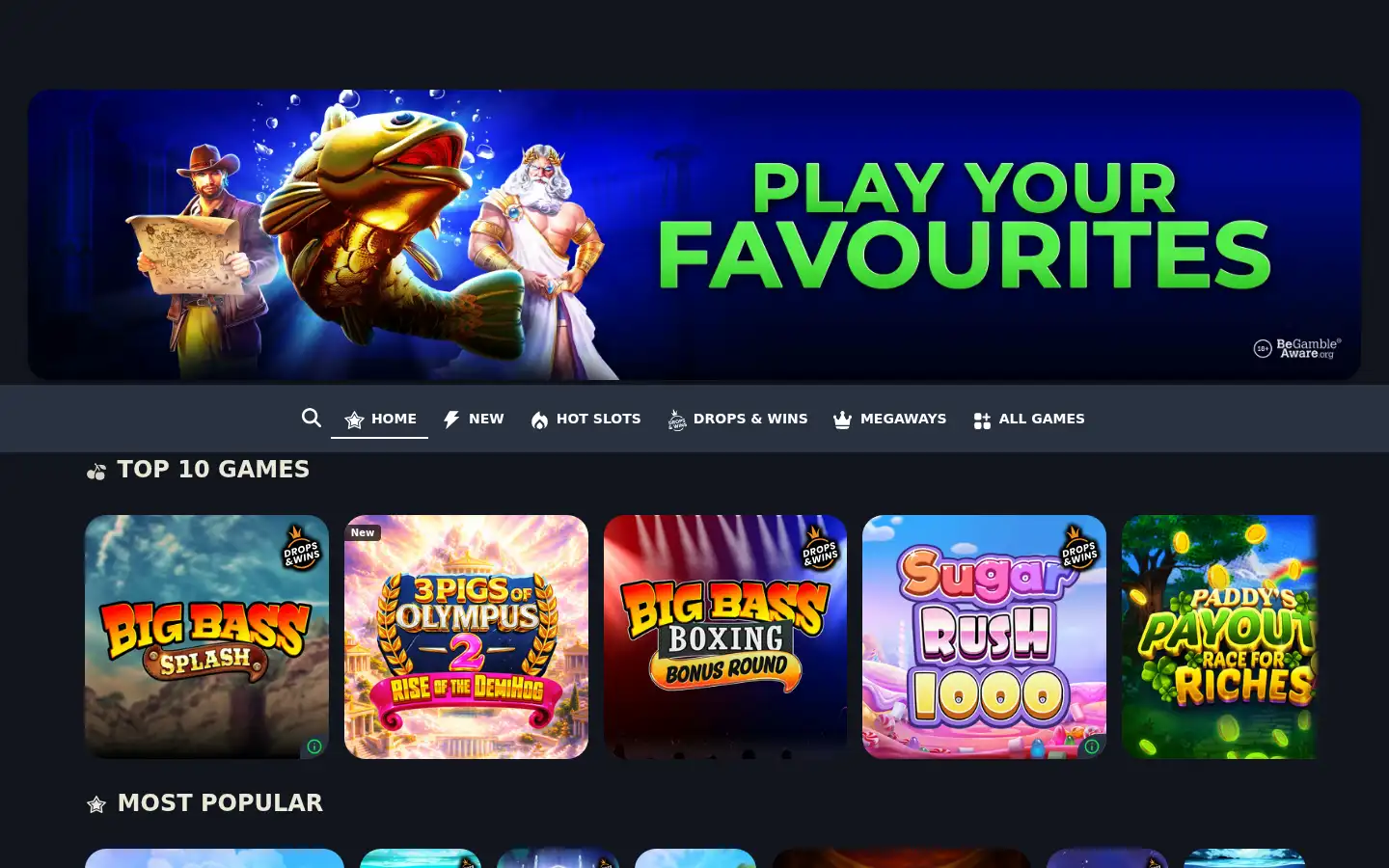 Screenshot of mrluck.com