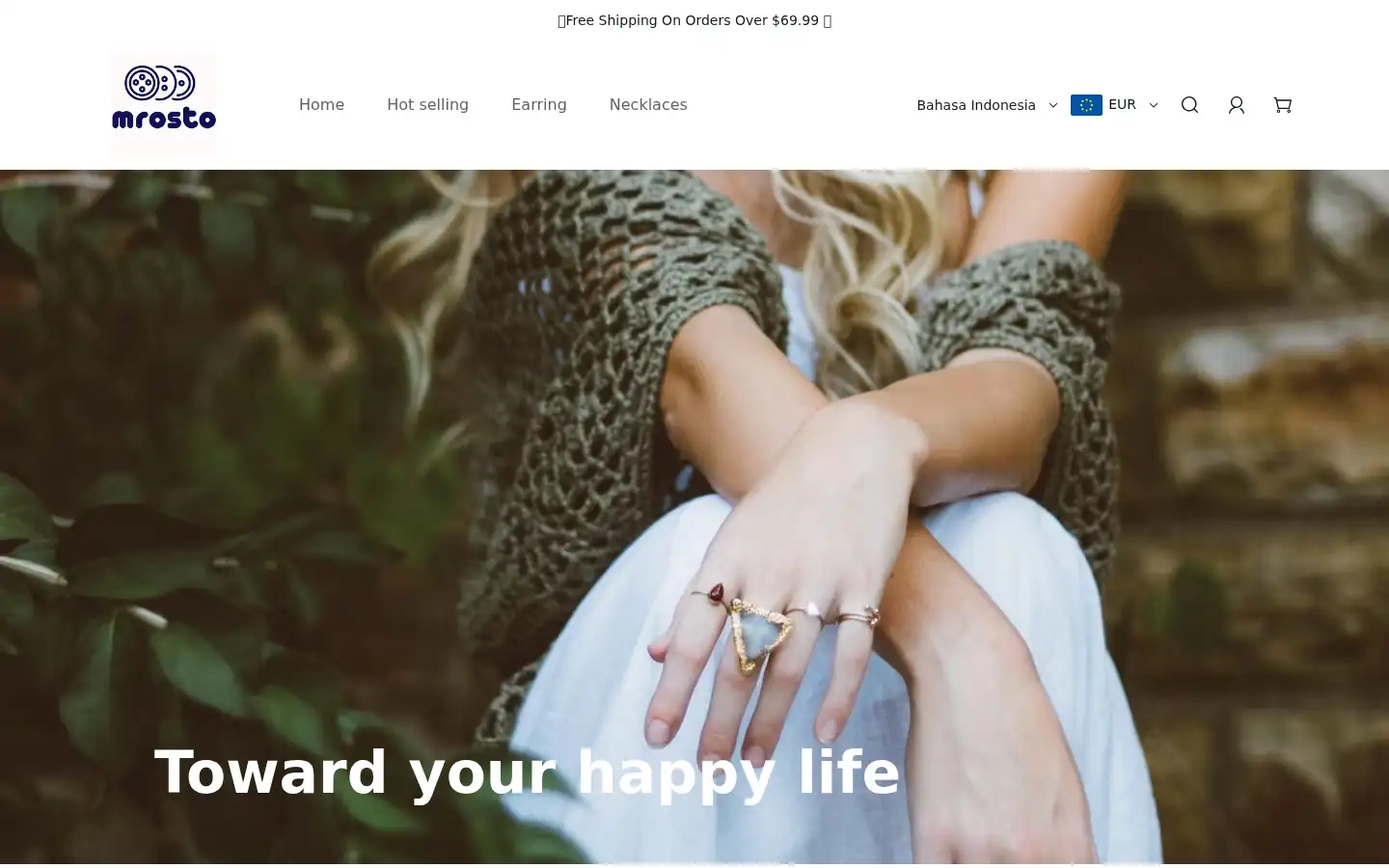 Screenshot of mrosto.com