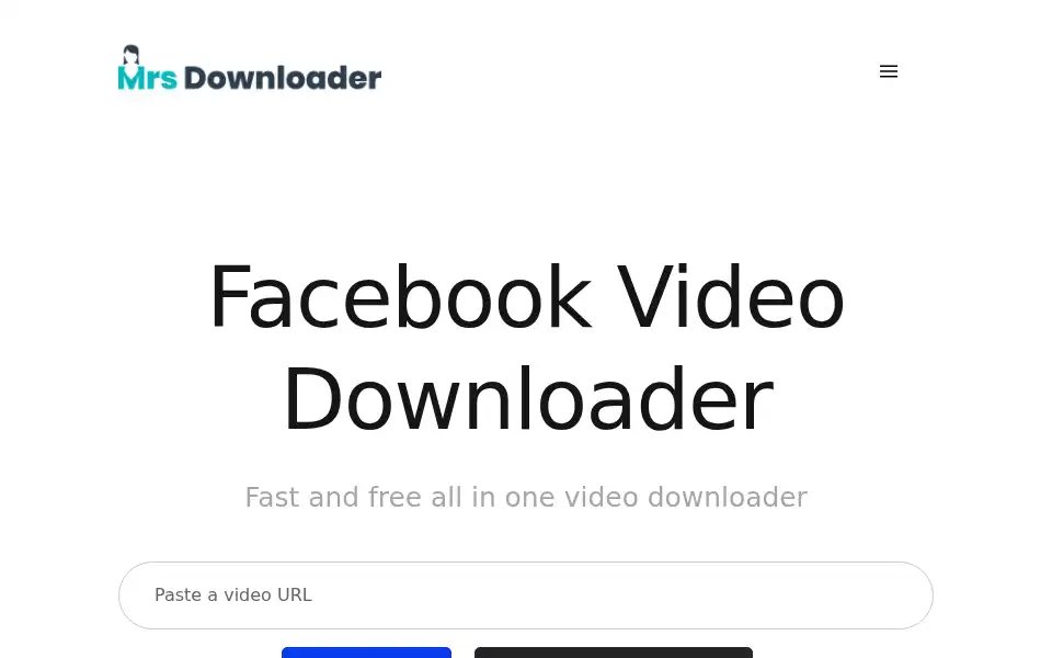 Screenshot of mrsdownloader.com
