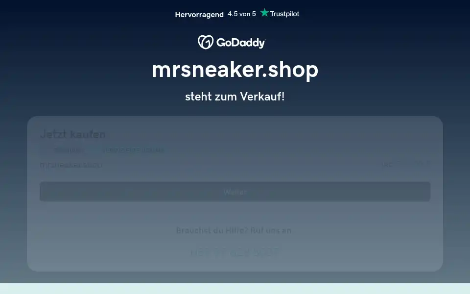 Screenshot of mrsneaker.shop