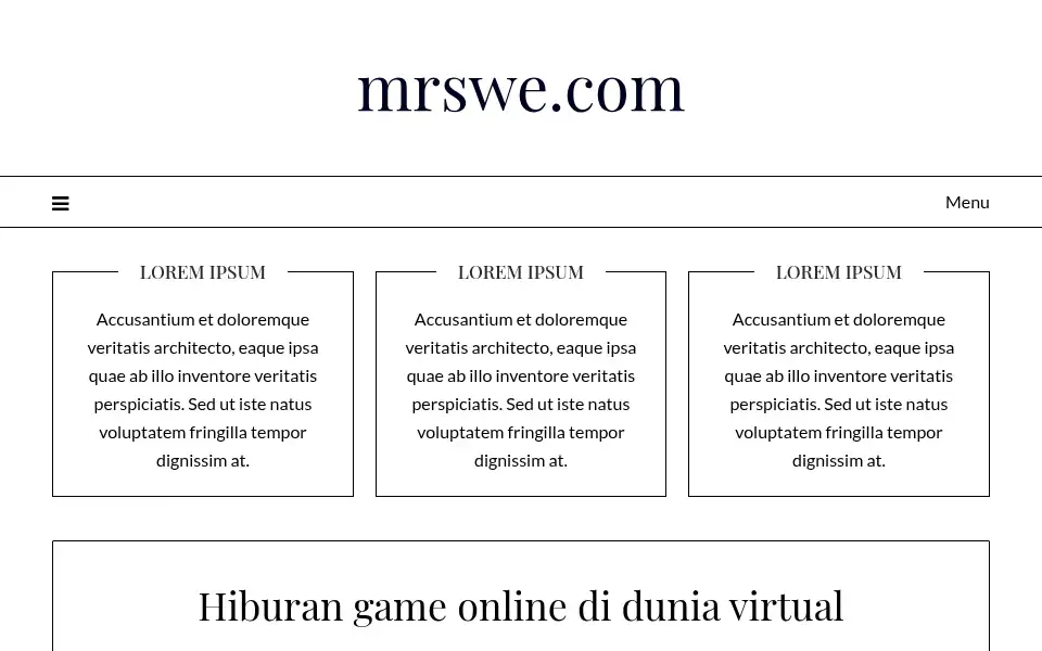 Screenshot of mrswe.com