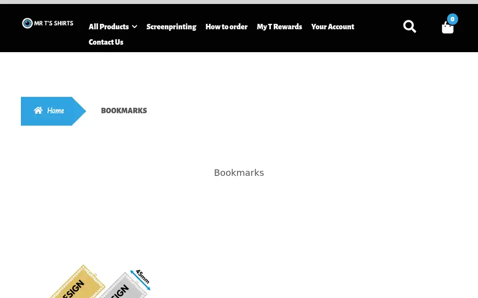 Screenshot of mrtsshirts.co.uk