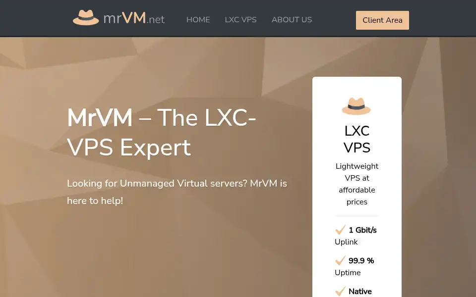 Screenshot of mrvm.net