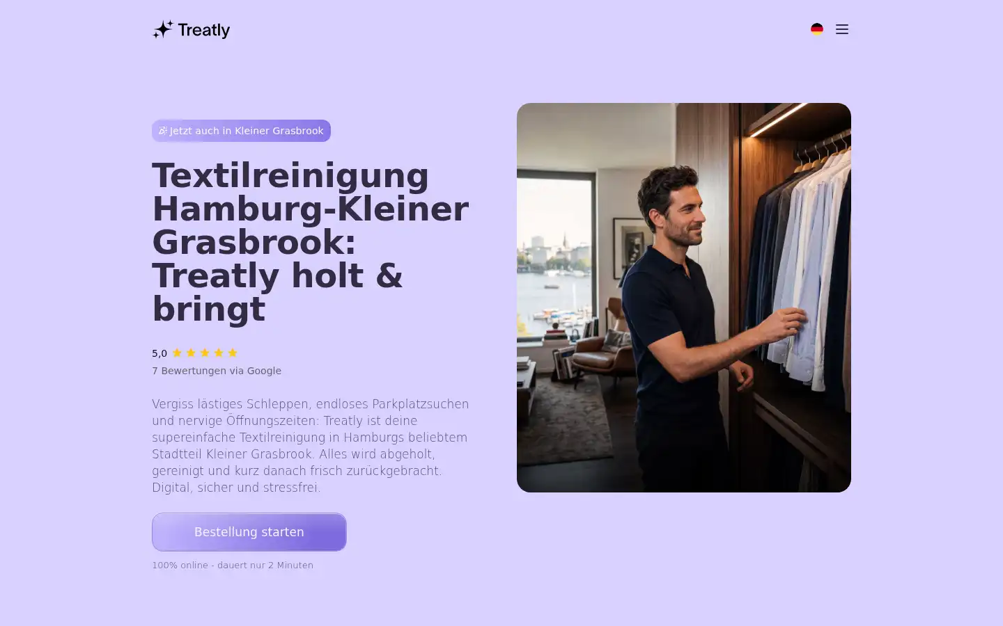 Screenshot of mrwipe.de
