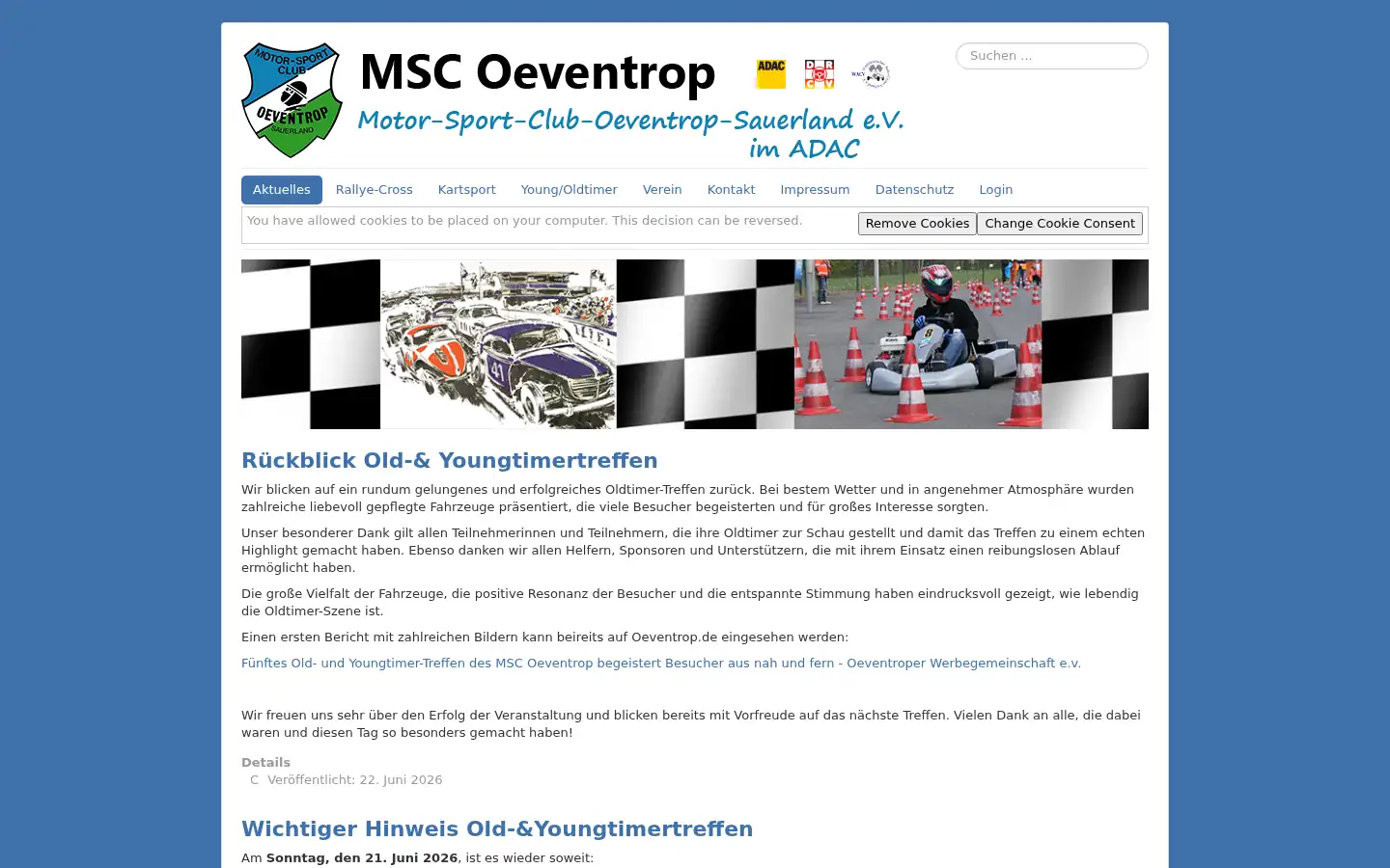 Screenshot of msc-oeventrop.de