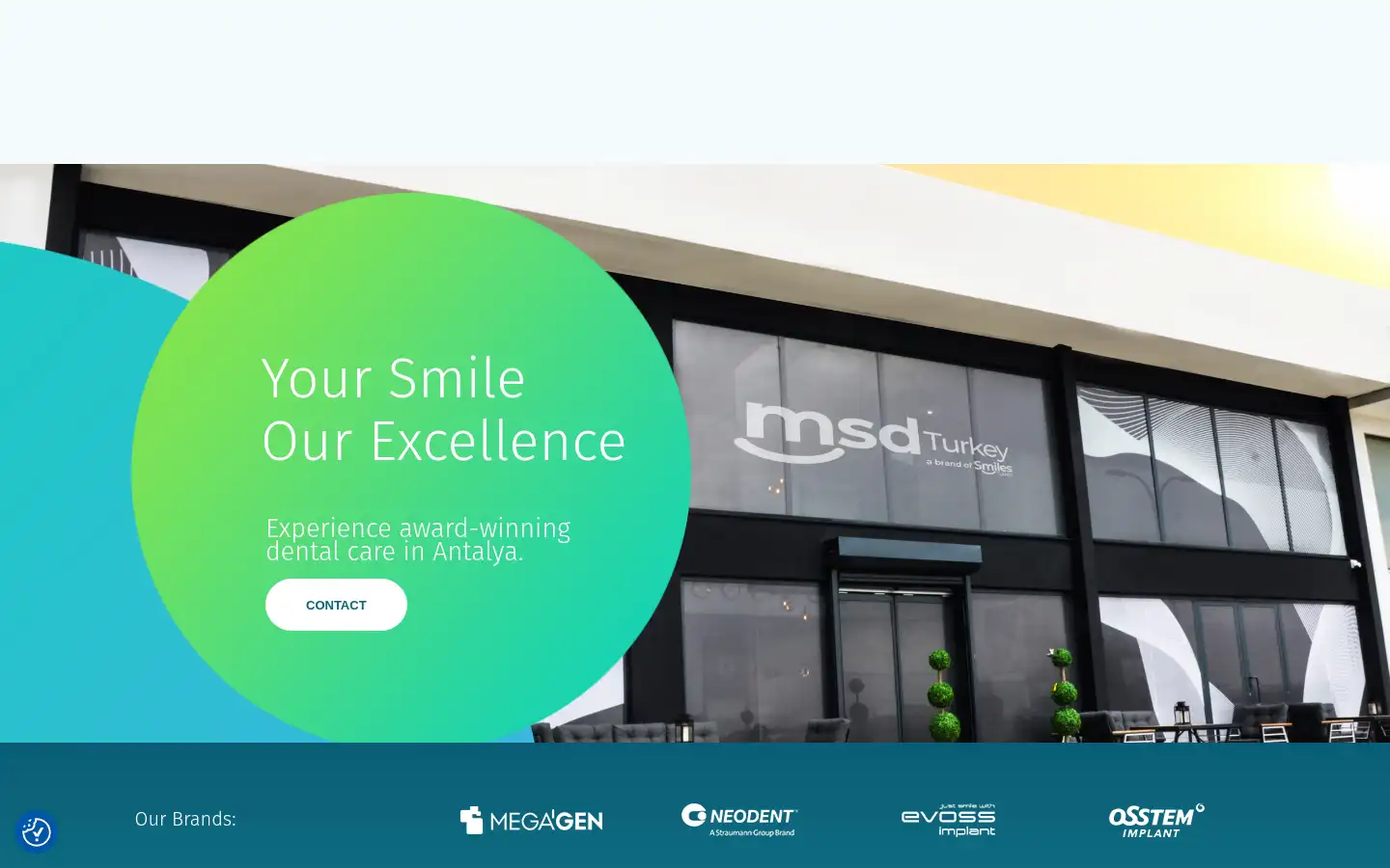 Screenshot of msdturkey.com