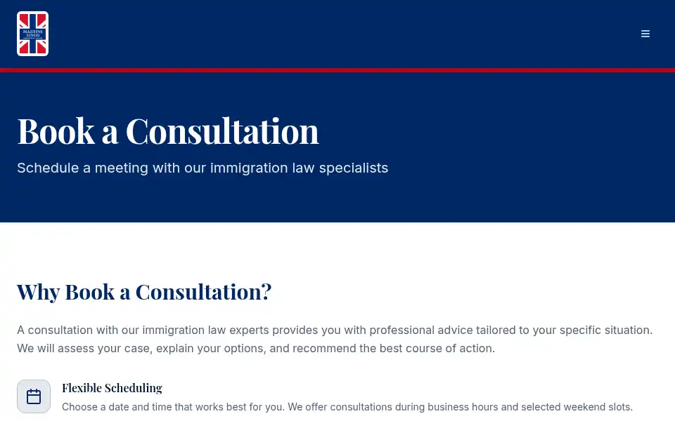 Screenshot of msimmigrationlawyers.com