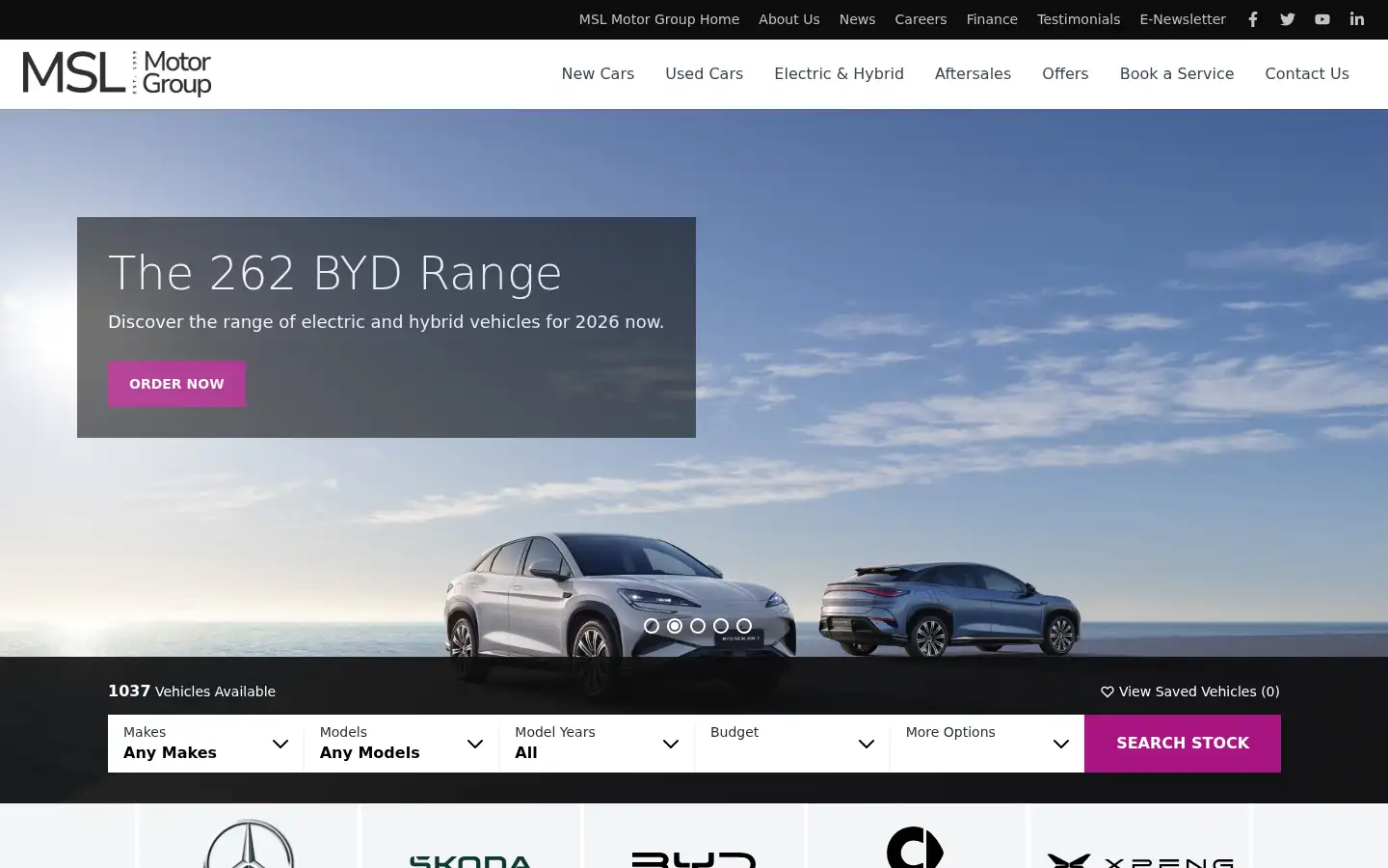 Screenshot of msl.ie