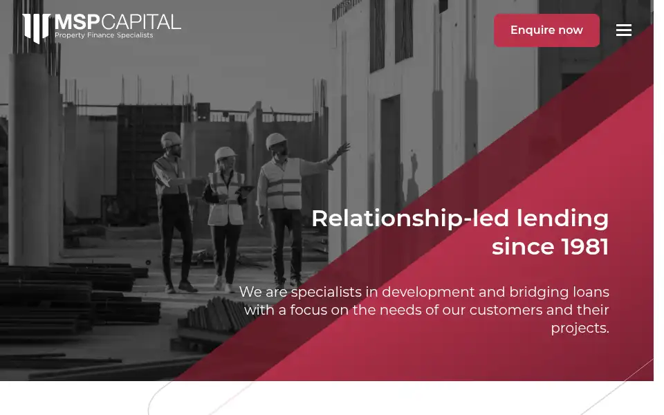 Screenshot of mspcapital.co.uk