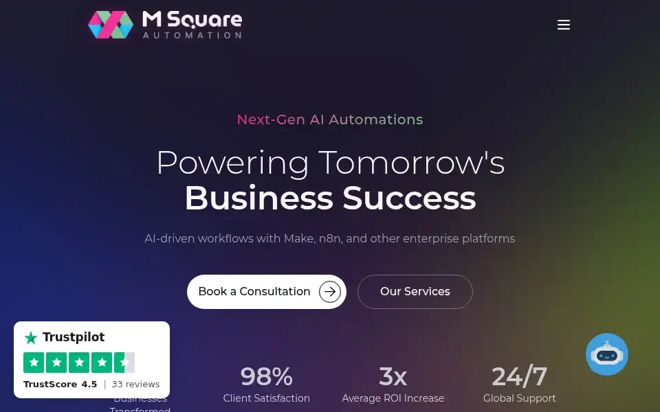 Screenshot of msquare.pro