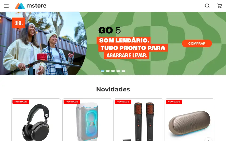 Screenshot of mstore.pt