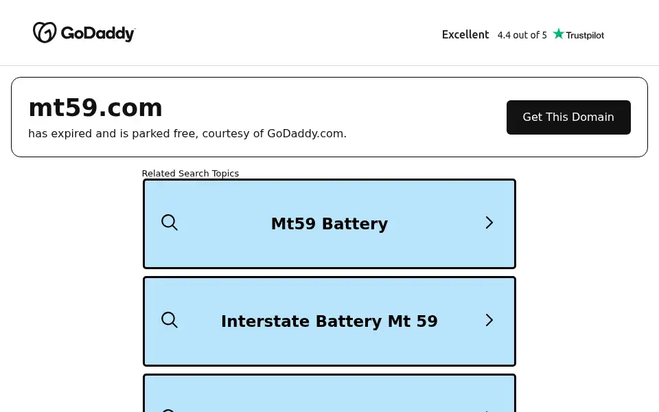 Screenshot of mt59.com