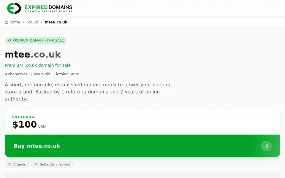 Screenshot of mtee.co.uk