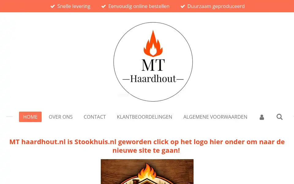 Screenshot of mthaardhout.nl