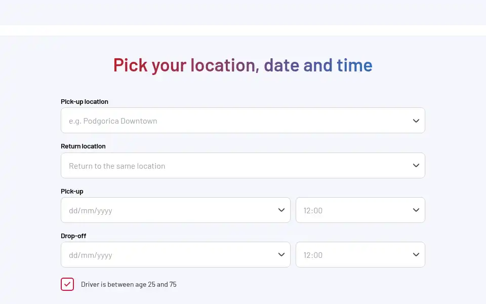 Screenshot of mtlrentacar.com
