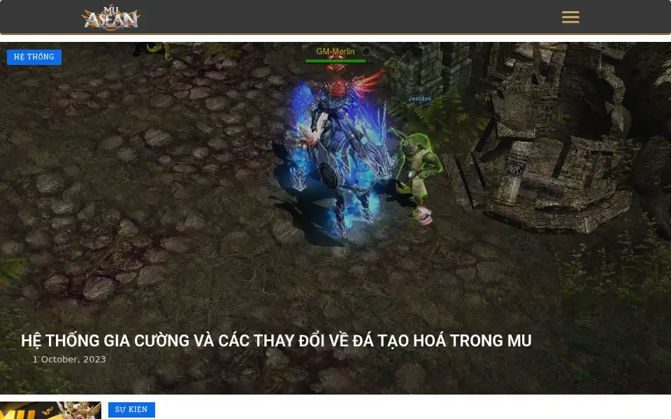 Screenshot of muasean.com