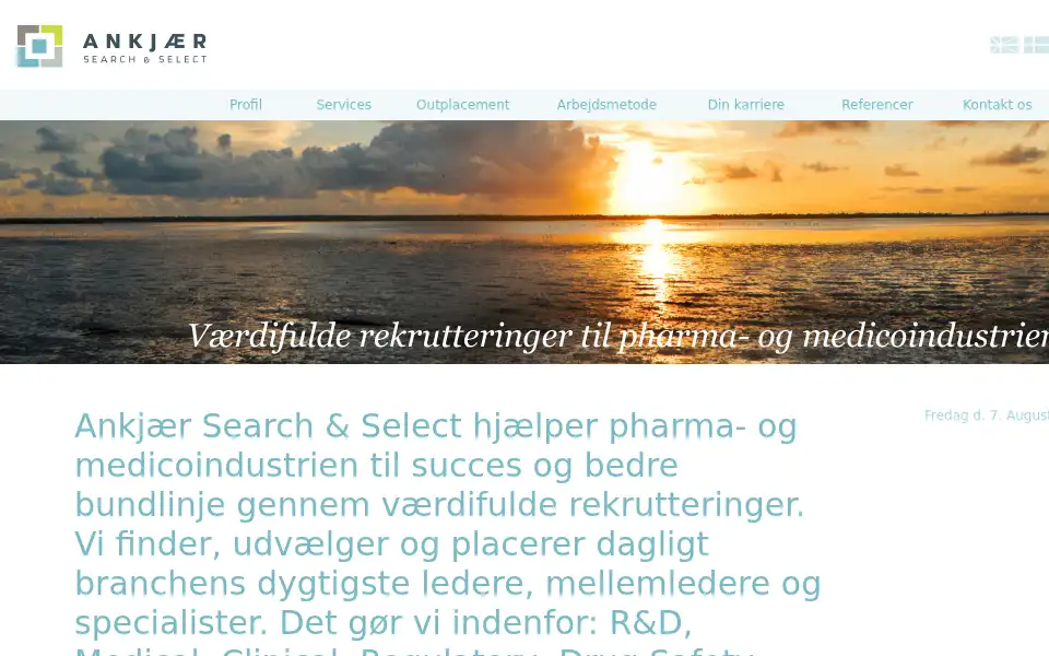 Screenshot of muddys.dk