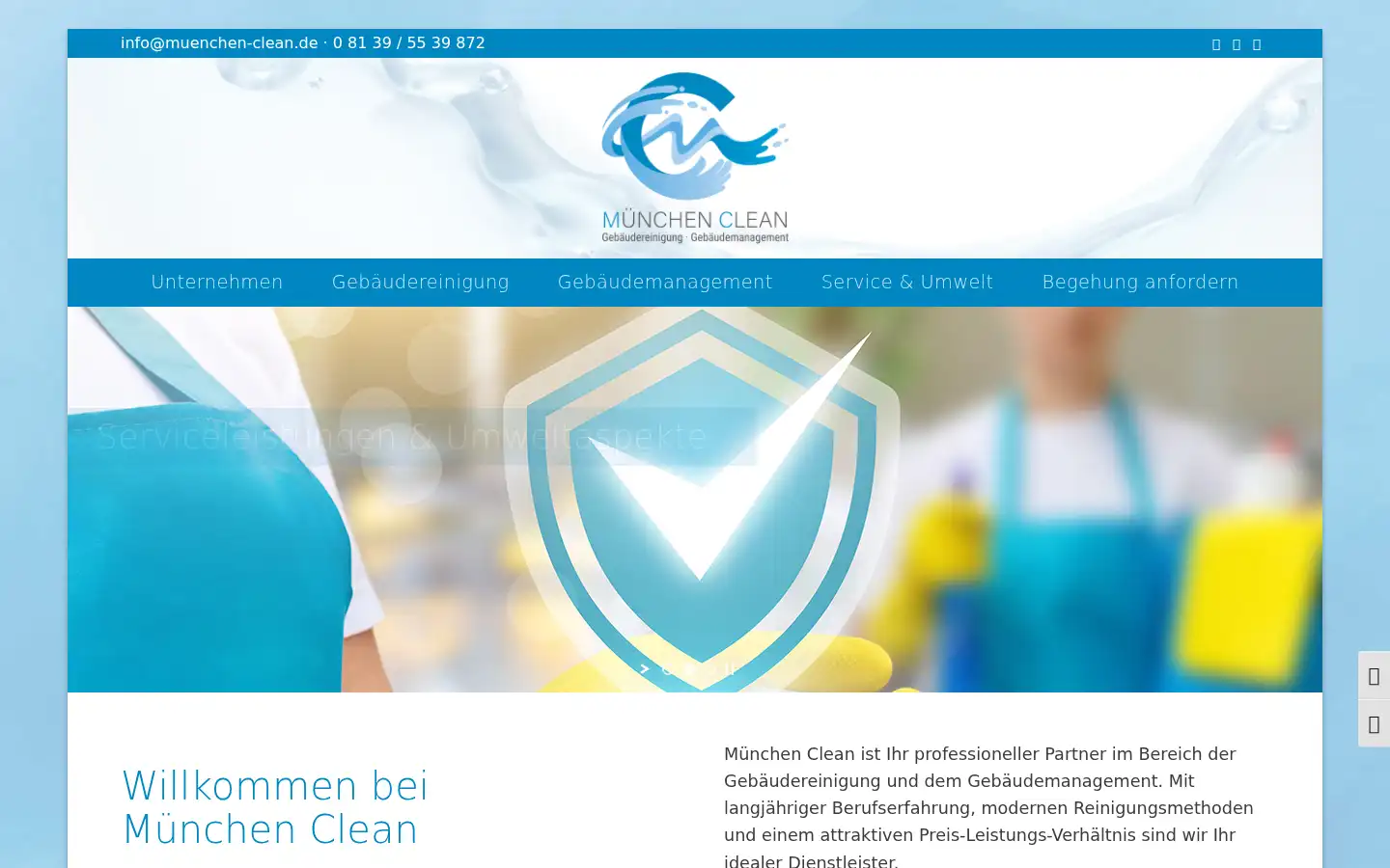 Screenshot of muenchen-clean.de