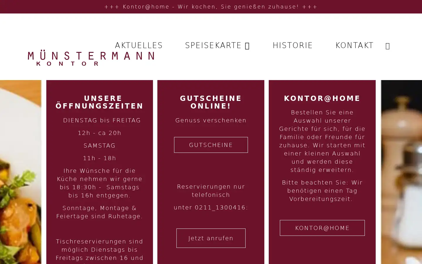 Screenshot of muenstermann-kontor.de
