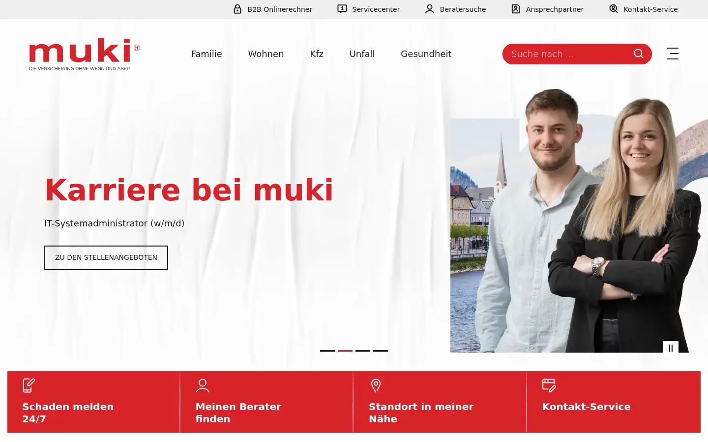 Screenshot of muki.com