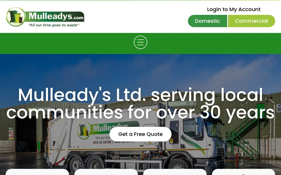 Screenshot of mulleadys.com