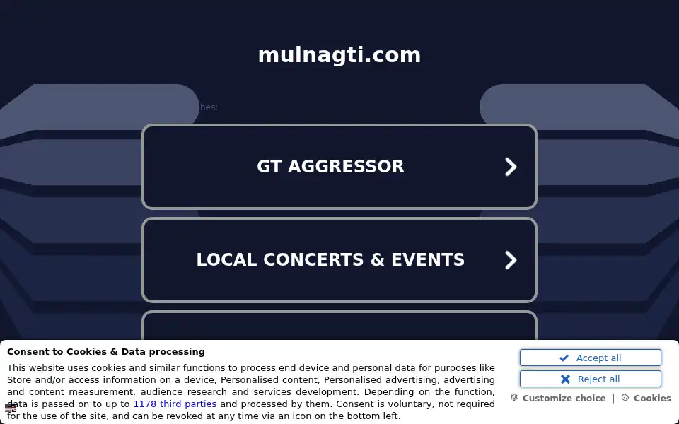 Screenshot of mulnagti.com