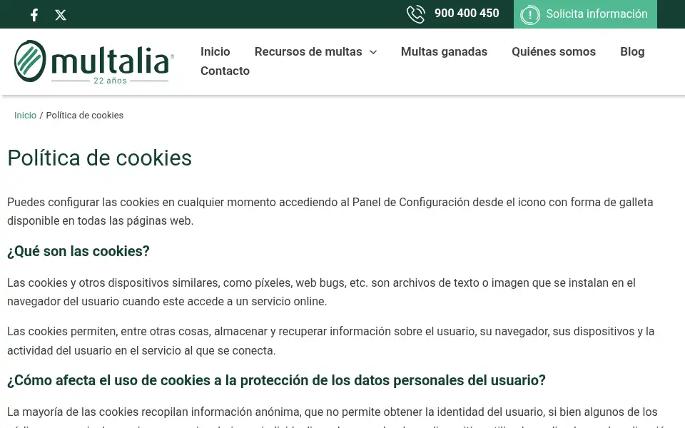 Screenshot of multalia.com