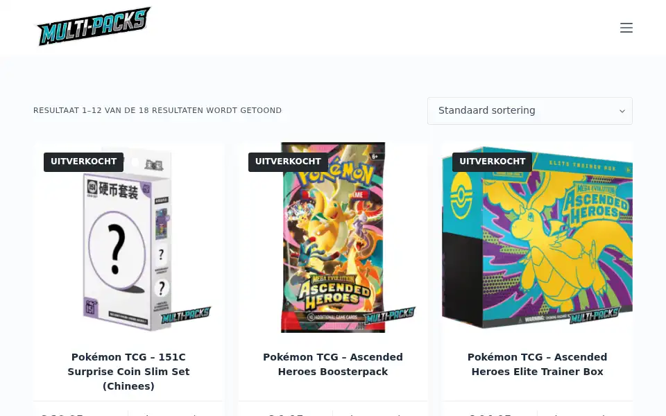 Screenshot of multi-packs.nl