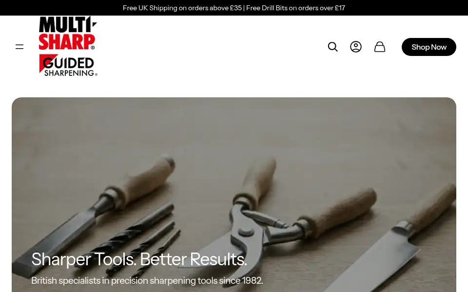 Screenshot of multi-sharp.com