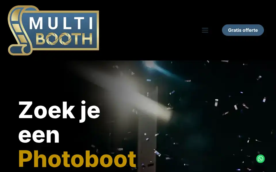 Screenshot of multibooth.nl