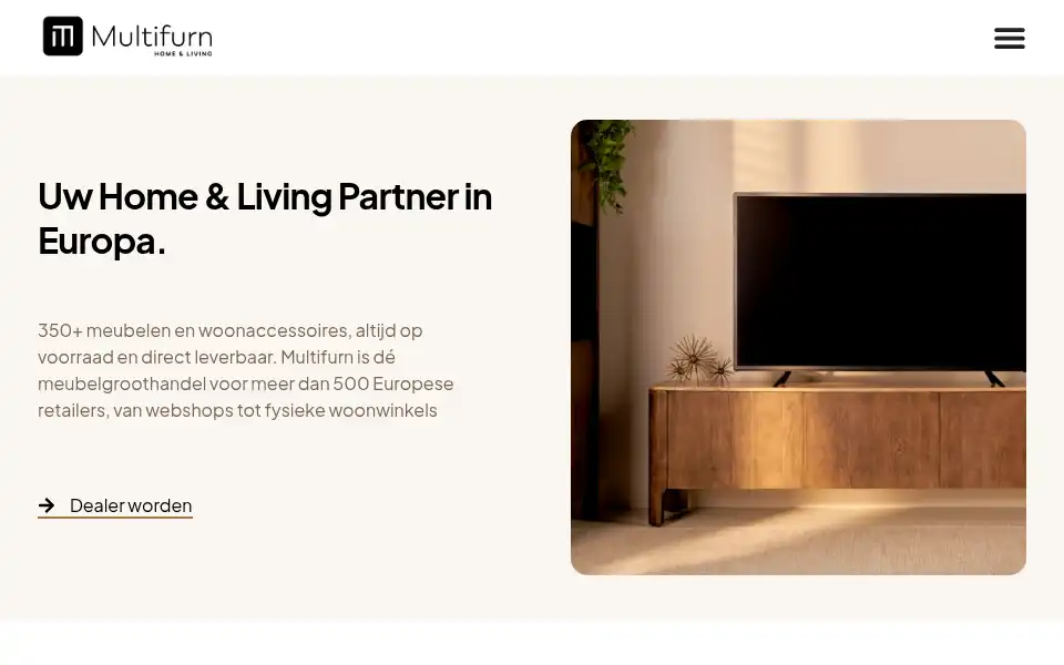 Screenshot of multifurn.nl