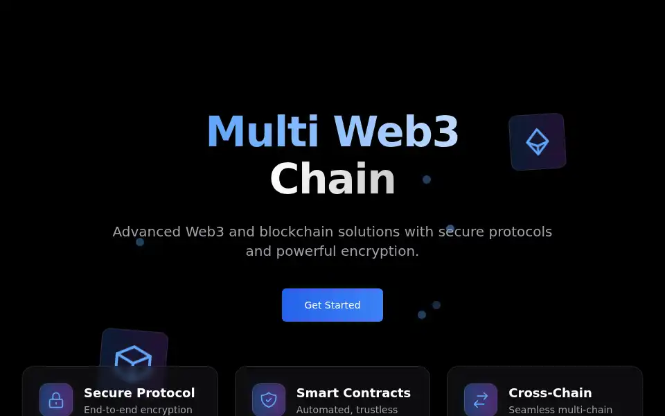 Screenshot of multiweb3chain.com