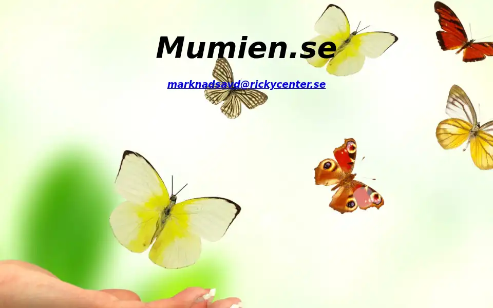 Screenshot of mumien.se