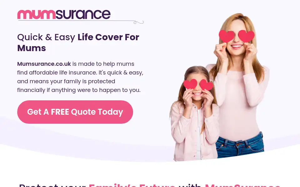 Screenshot of mumsurance.uk
