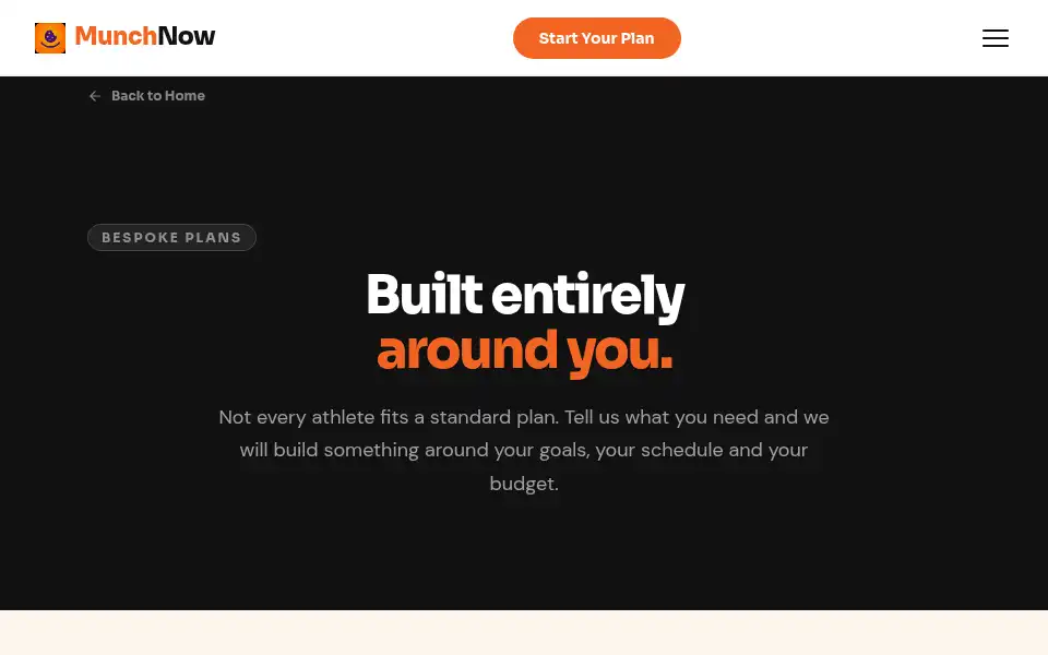 Screenshot of munch-now.com