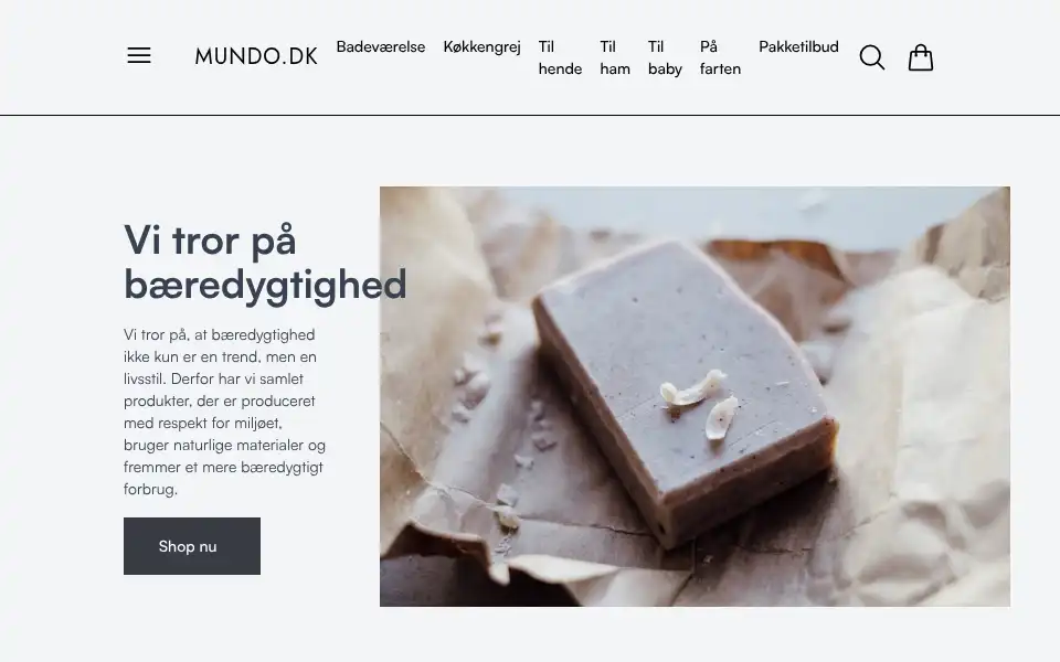 Screenshot of mundo.dk