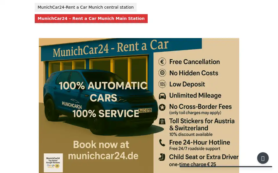 Screenshot of munichcar24.de