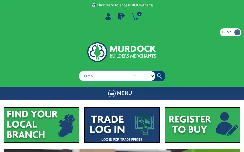 Screenshot of murdockbuildersmerchants.com