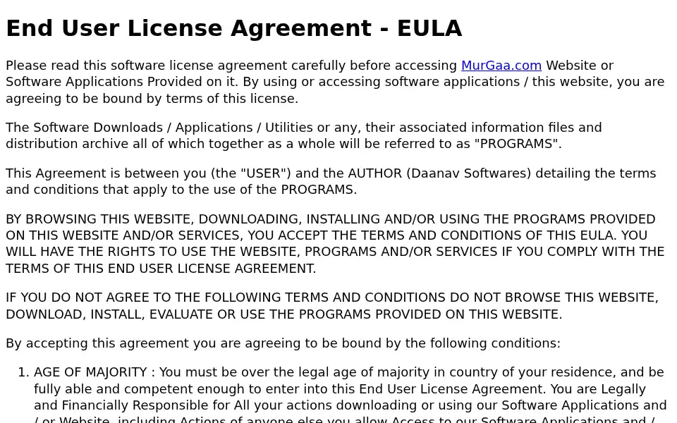 Screenshot of murgaa.com
