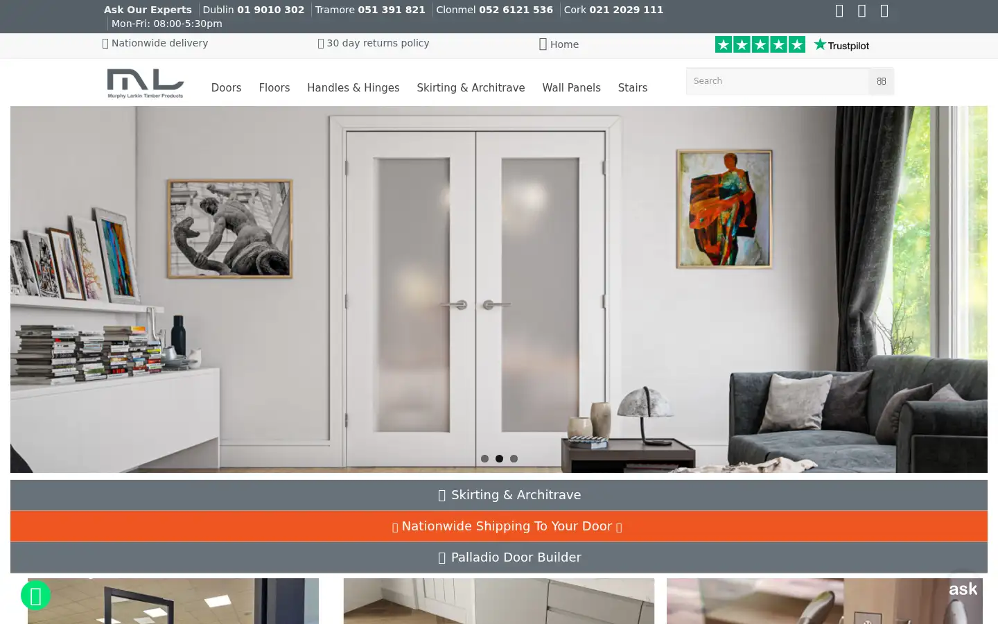 Screenshot of murphylarkin.com