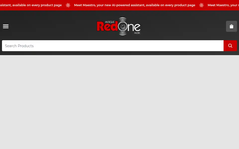 Screenshot of musicredone.com