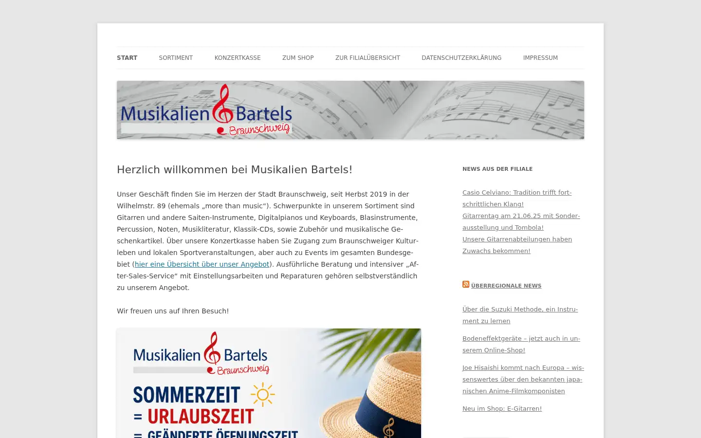 Screenshot of musik-bartels.de