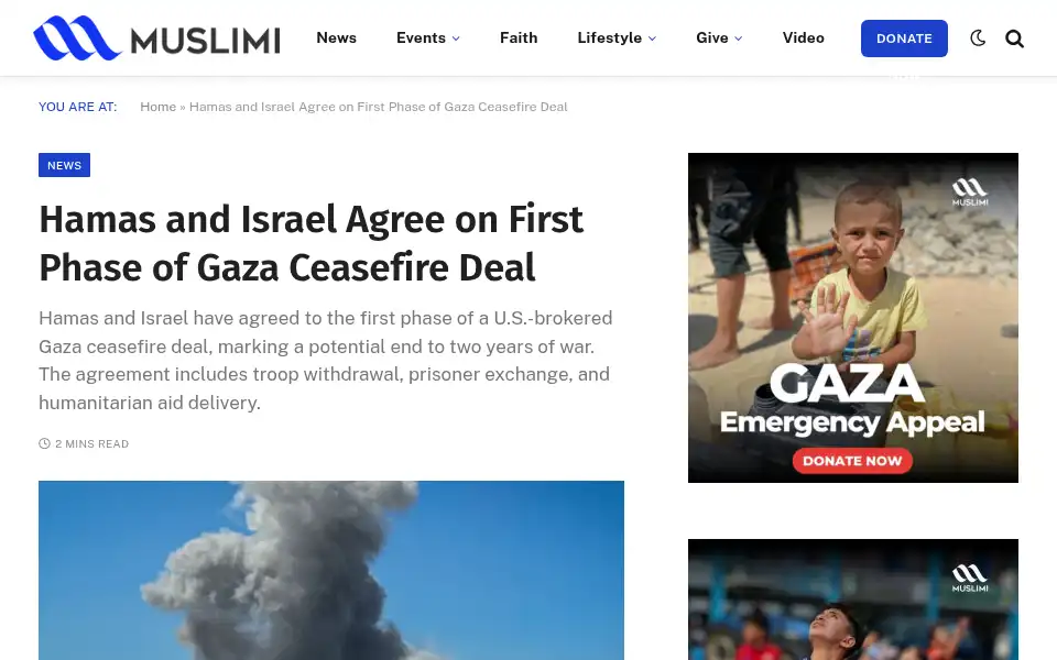 Screenshot of muslimi.com