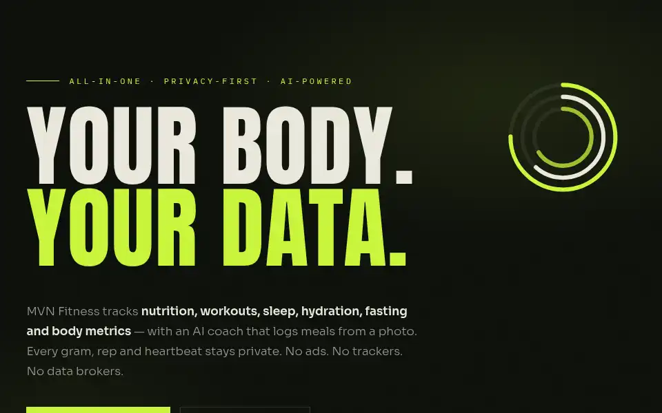 Screenshot of mvnhome.com