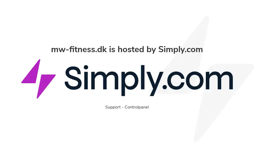 Screenshot of mw-fitness.dk