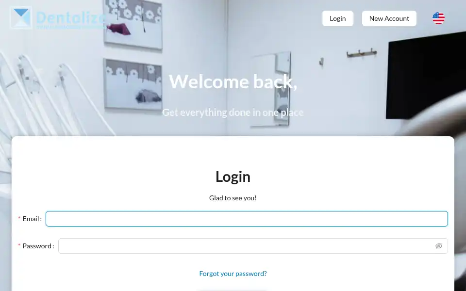 Screenshot of my.dentolize.com